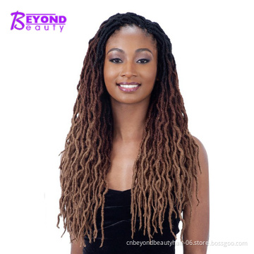 aliexpress Cheap faux locs Hair soft dreadlock Goddess faux locs crochet hair darling afro kinky Goddess Locs crochet braid